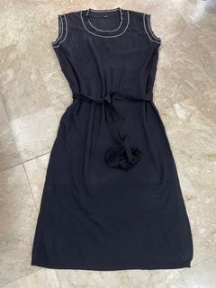 Knitted midi dress