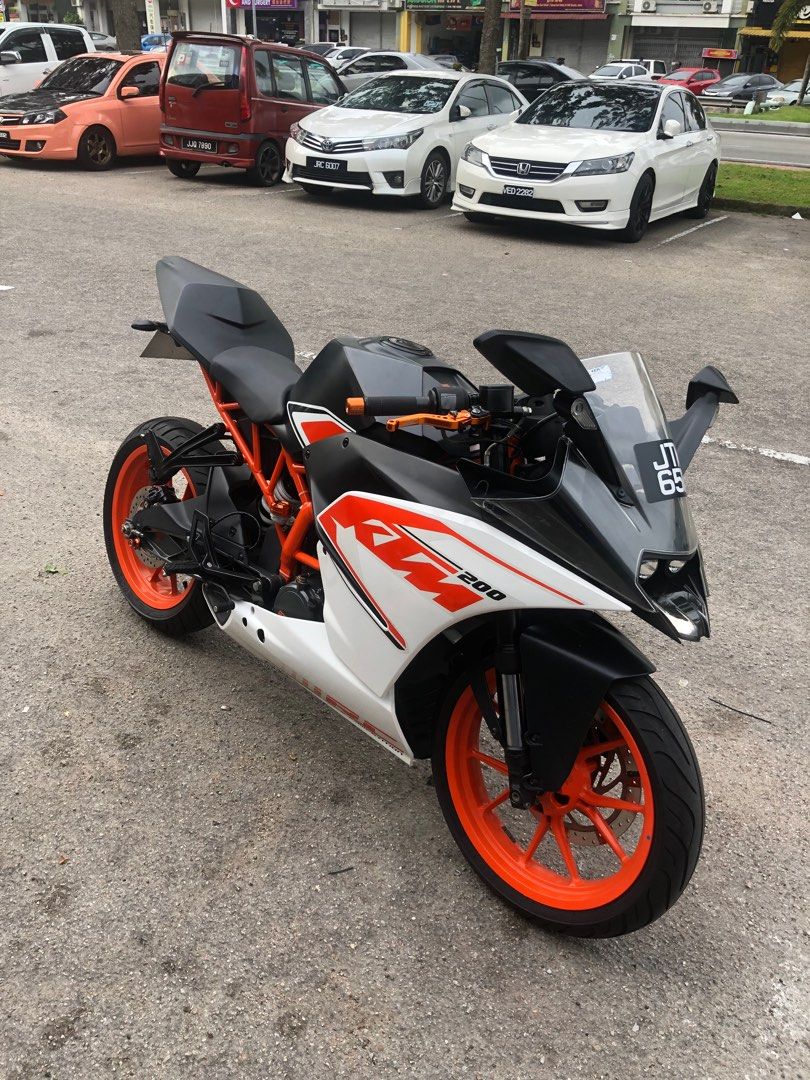 KTM RC200 Motorbikes on Carousell