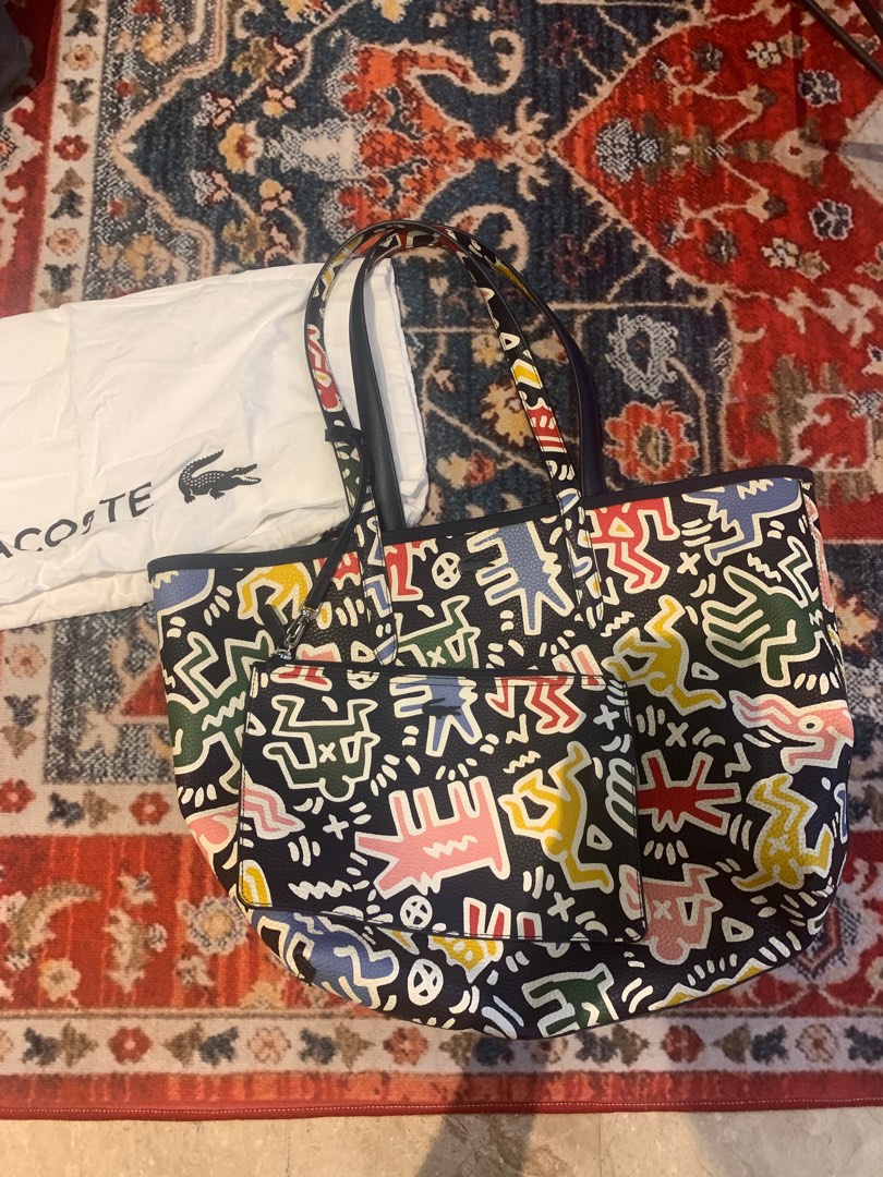 Lacoste keith haring backpack clearance