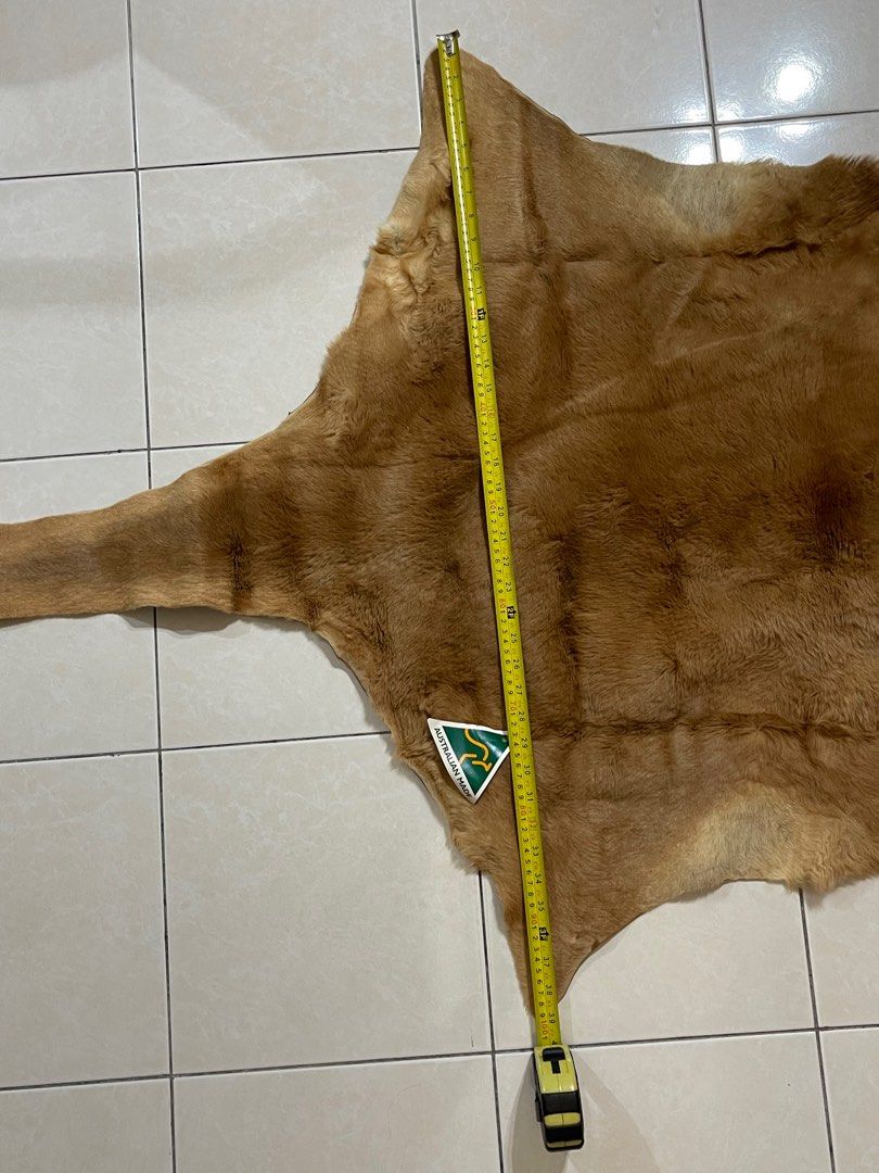 Large Kangaroo Skin Rug., Furniture & Home Living, Home Decor, Carpets