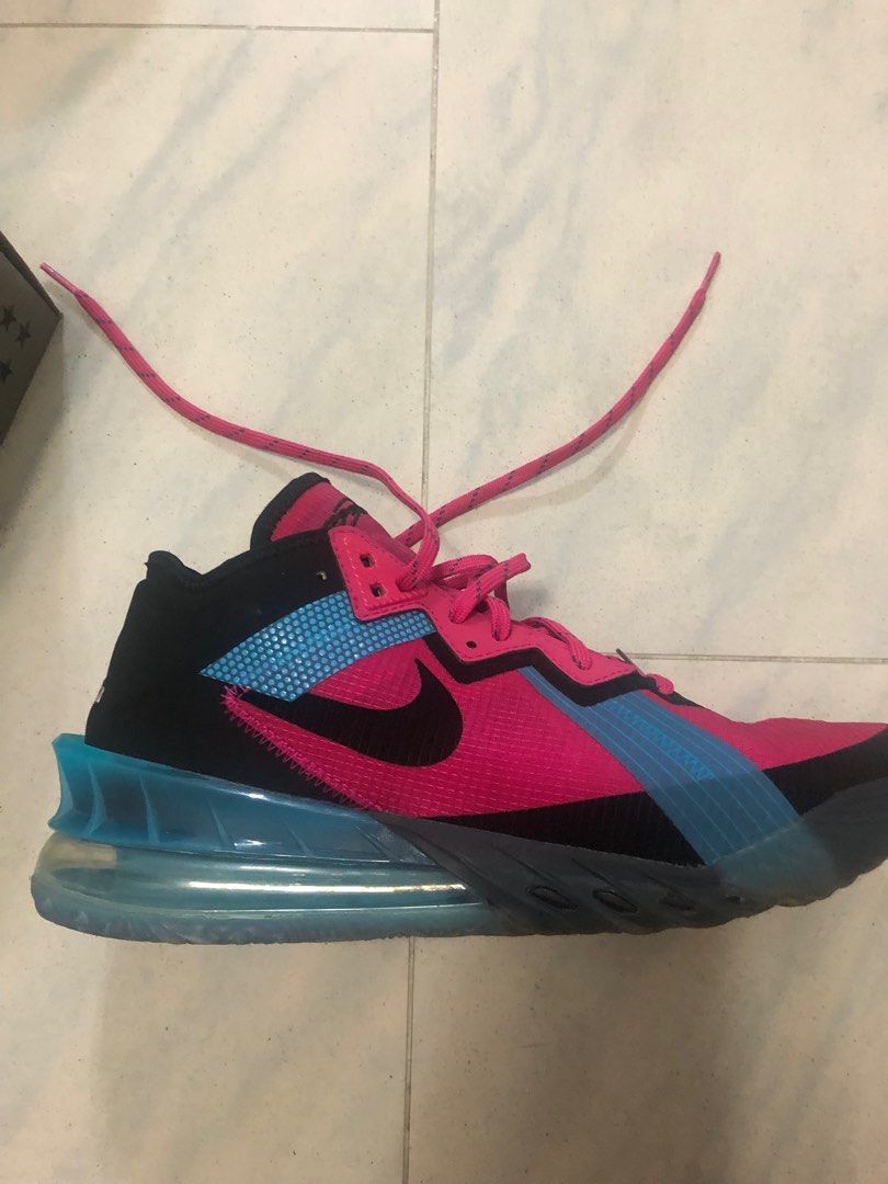 LeBron 18 fireberry