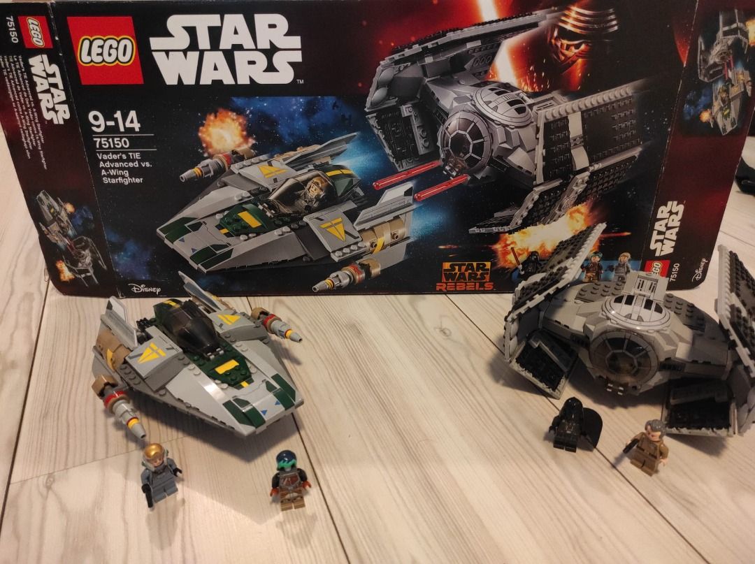 Lego Vader's tie advanced vs A wing star fighter ser , 興趣及