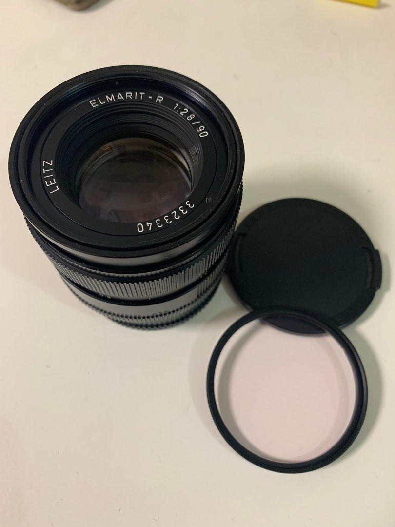 Leica Elmarit R 90mm F/2.8 E55 ver.2, 攝影器材, 鏡頭及裝備 - Carousell
