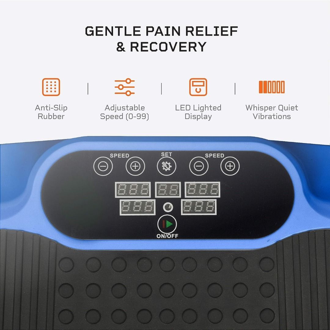 Lifepro turbo 3d vibration plate exercise machine dual motor oscillation clearance