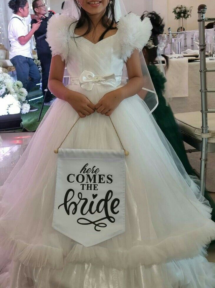 Little discount bride clothes