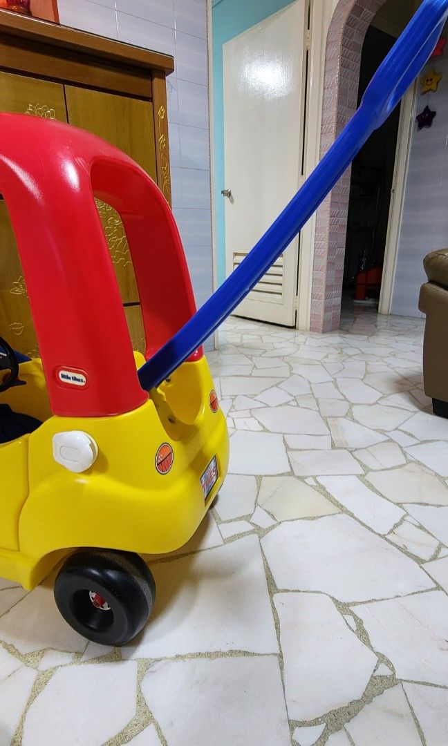 Little Tikes Car With Handlenull