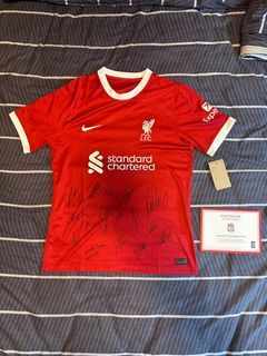 Exclusive Memorabilia Fernando Torres Signed Liverpool 2020-21 Soccer  Jersey. Deluxe Frame