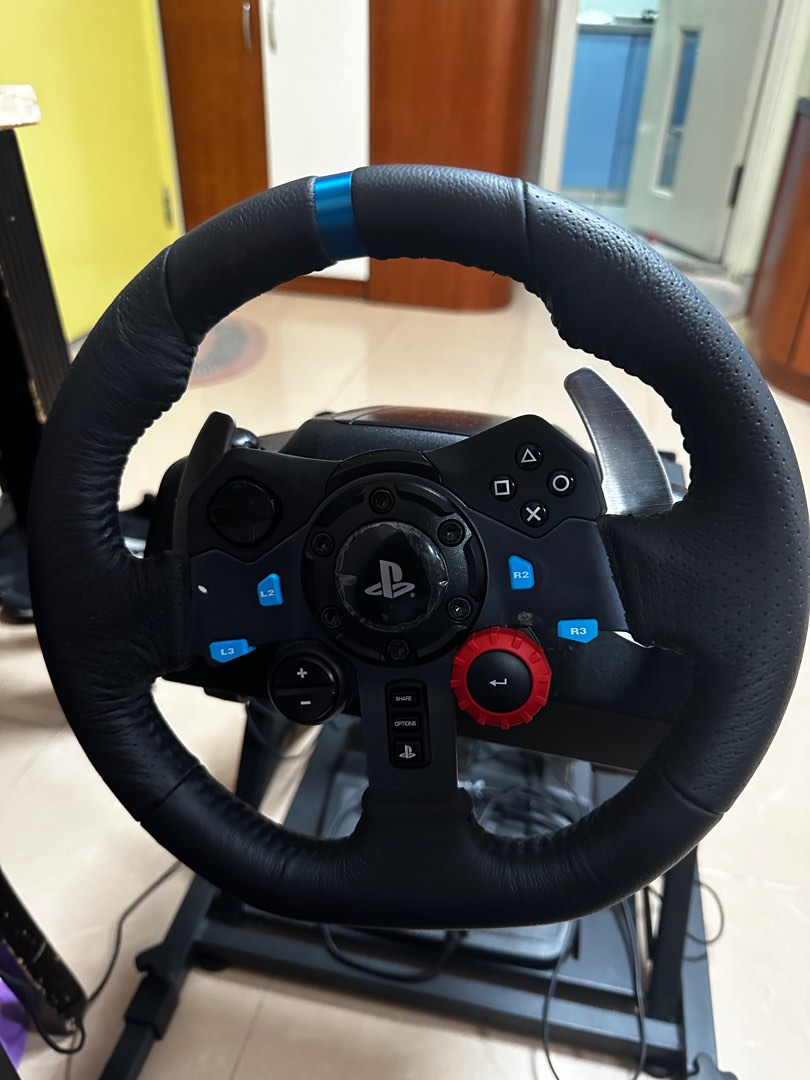 Logitech G29 (steering wheel + pedal + shifter), 電子遊戲, 遊戲機配件, 手掣
