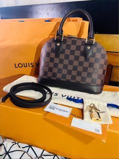 LV BB ALMA DAMIER TWO WAY BAG, Luxury, Bags & Wallets on Carousell