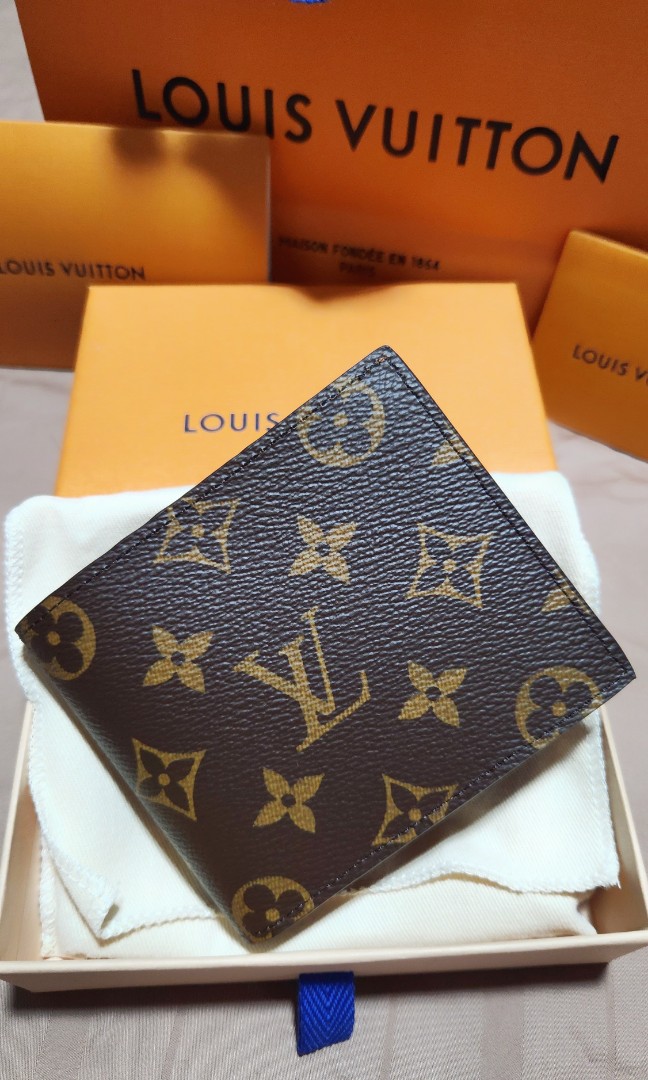 LOUIS VUITTON LV Wallet (Branded Genuine New!) With Coin Pouch