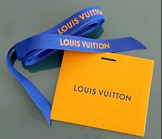 Louis Vuitton LV original ribbon blue, Hobbies & Toys, Stationery & Craft,  Handmade Craft on Carousell