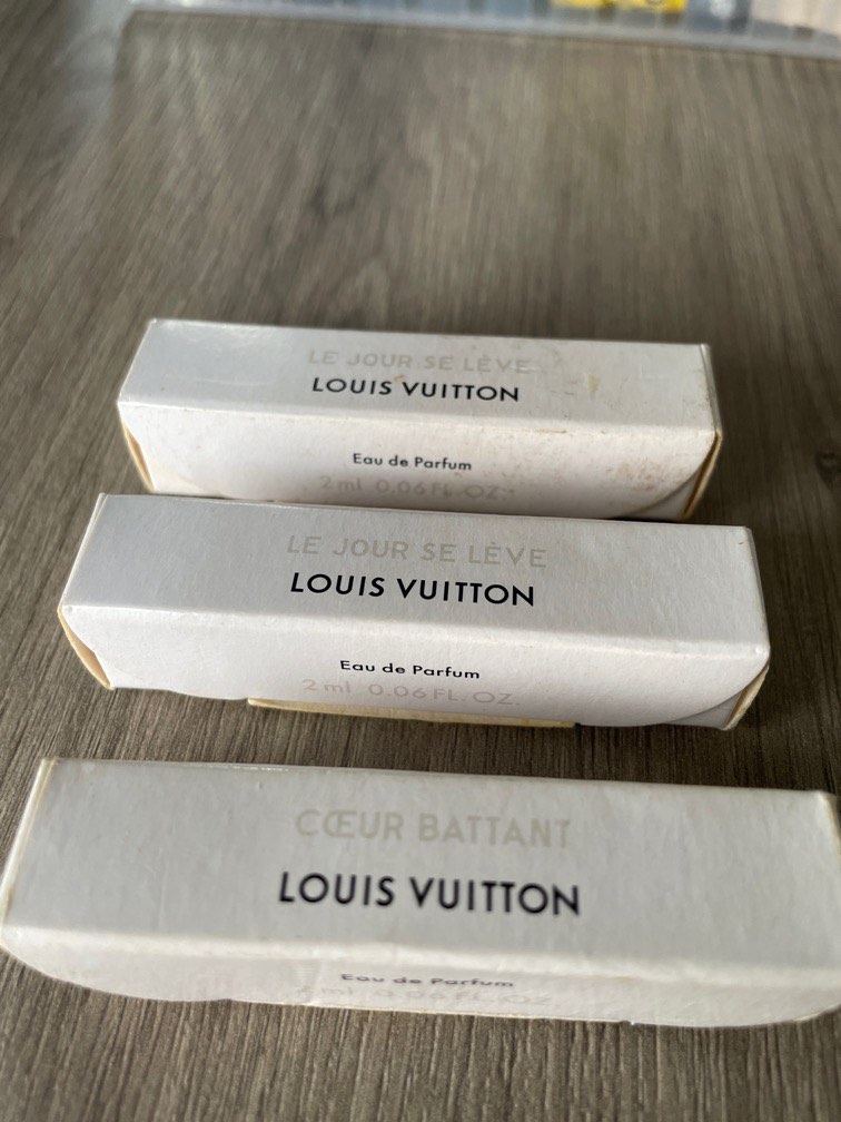 Authentic LOUIS VUITTON Coeur Battant 2 Samples 4ml Total!!