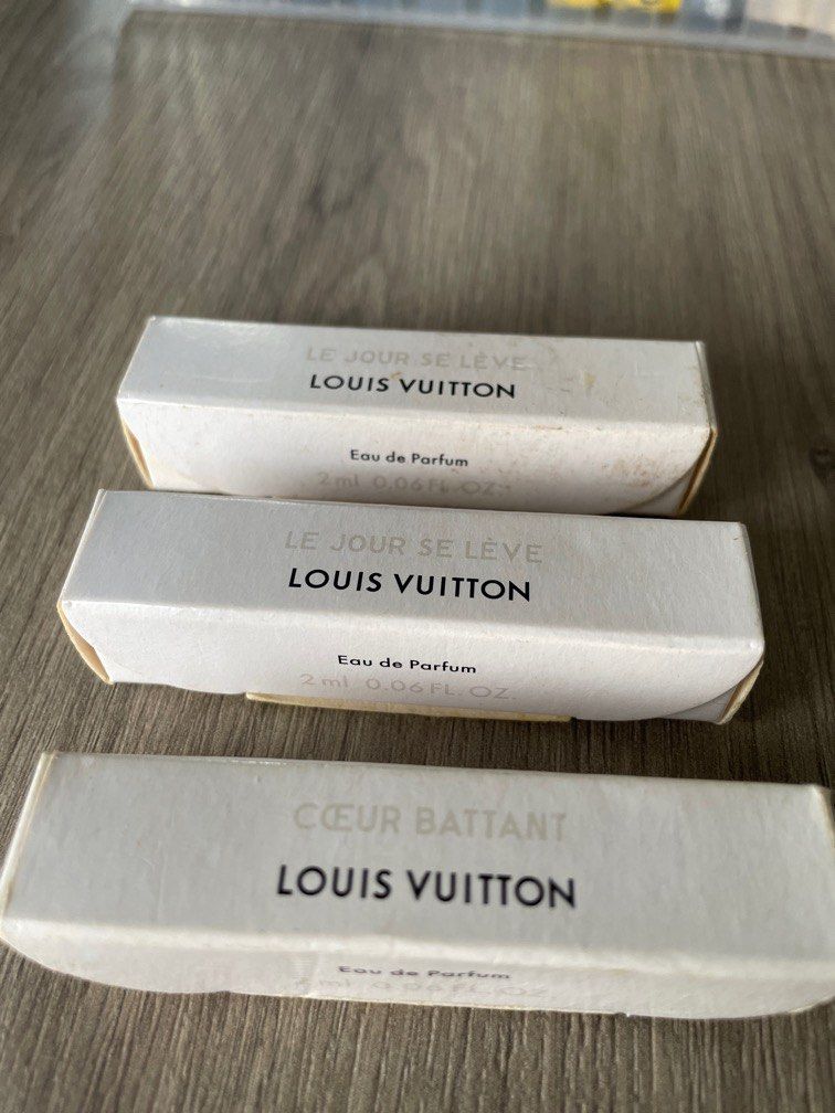 Coeur Battant by Louis Vuitton Eau de Parfum Vial 0.06oz/2ml Spray New with Box