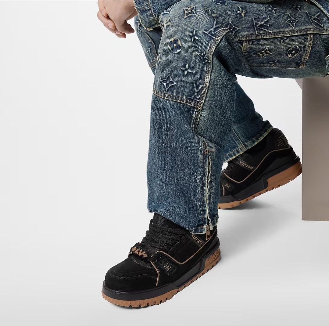 Louis Vuitton Trainner Maxi Sneaker “Black Gold” (2023) 1ABM30