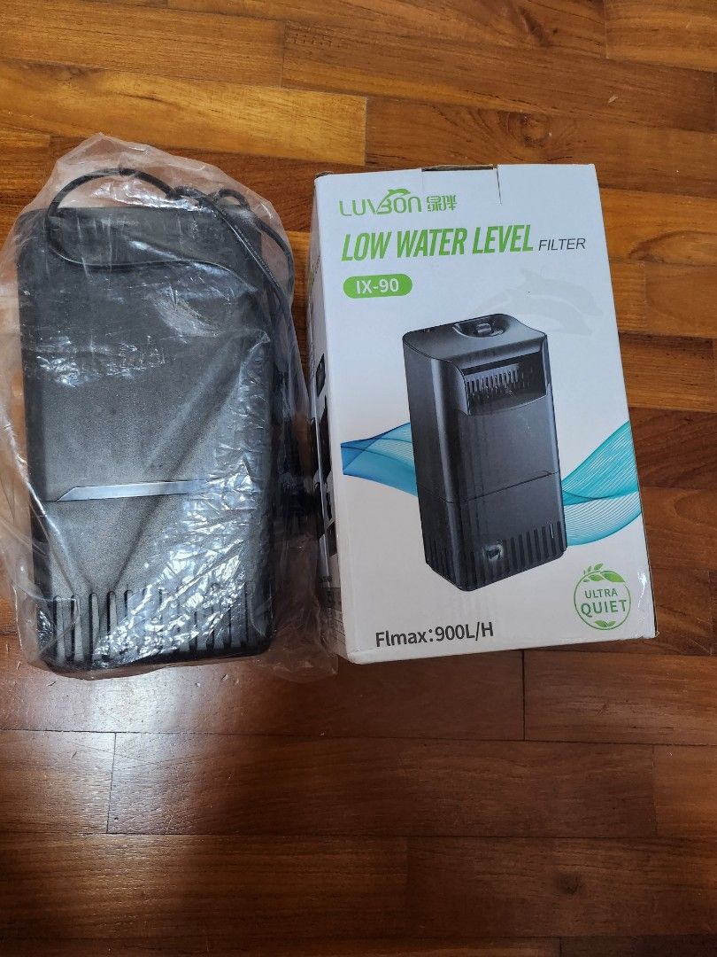 Low water level filter, Pet Supplies, Homes & Other Pet Accessories on