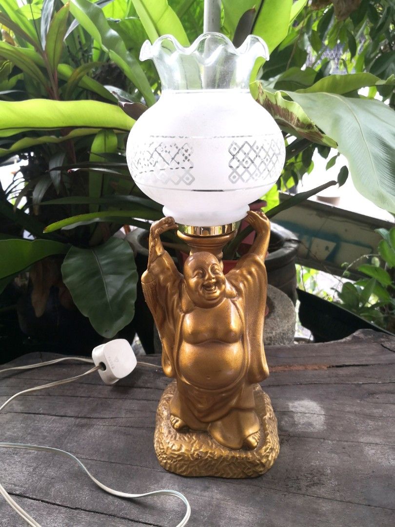 Buddha outlet table lamp