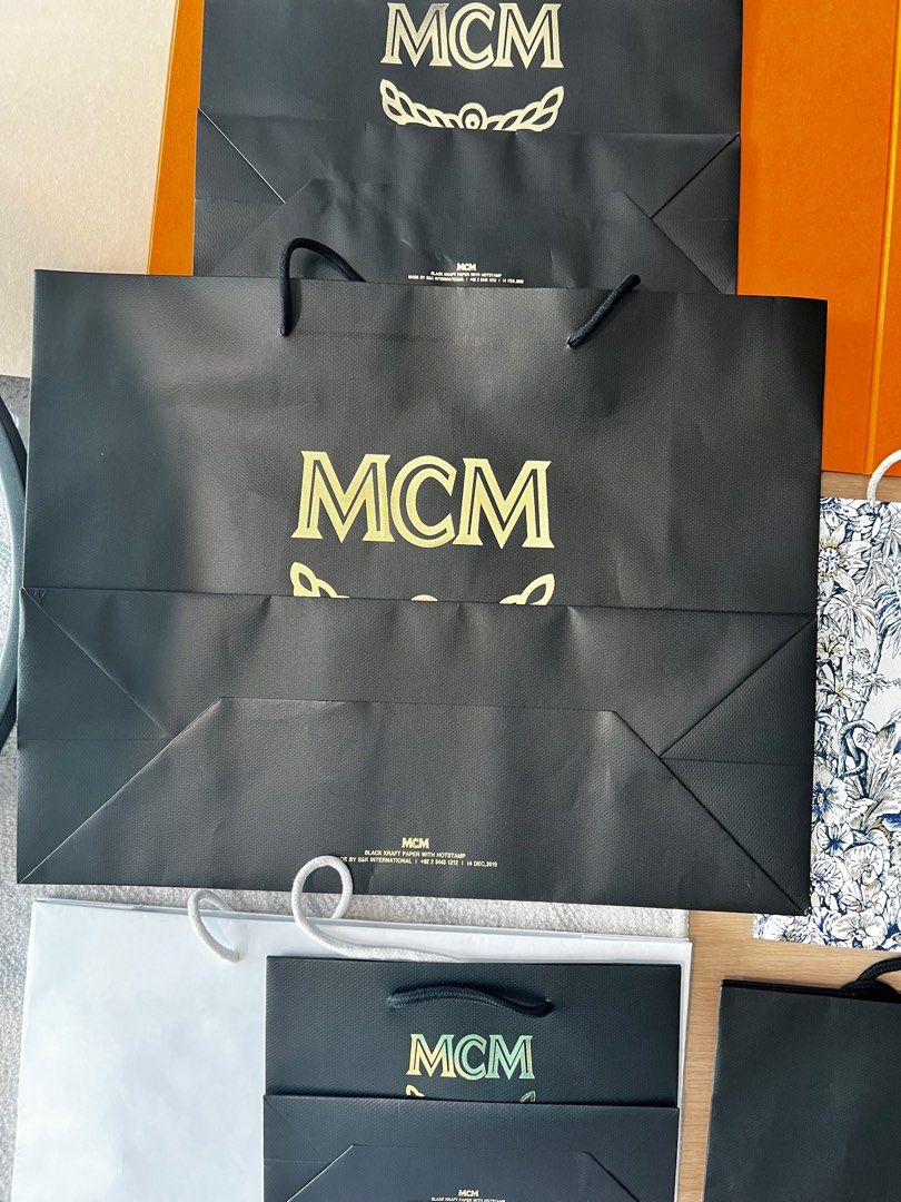 Mcm paper top bag