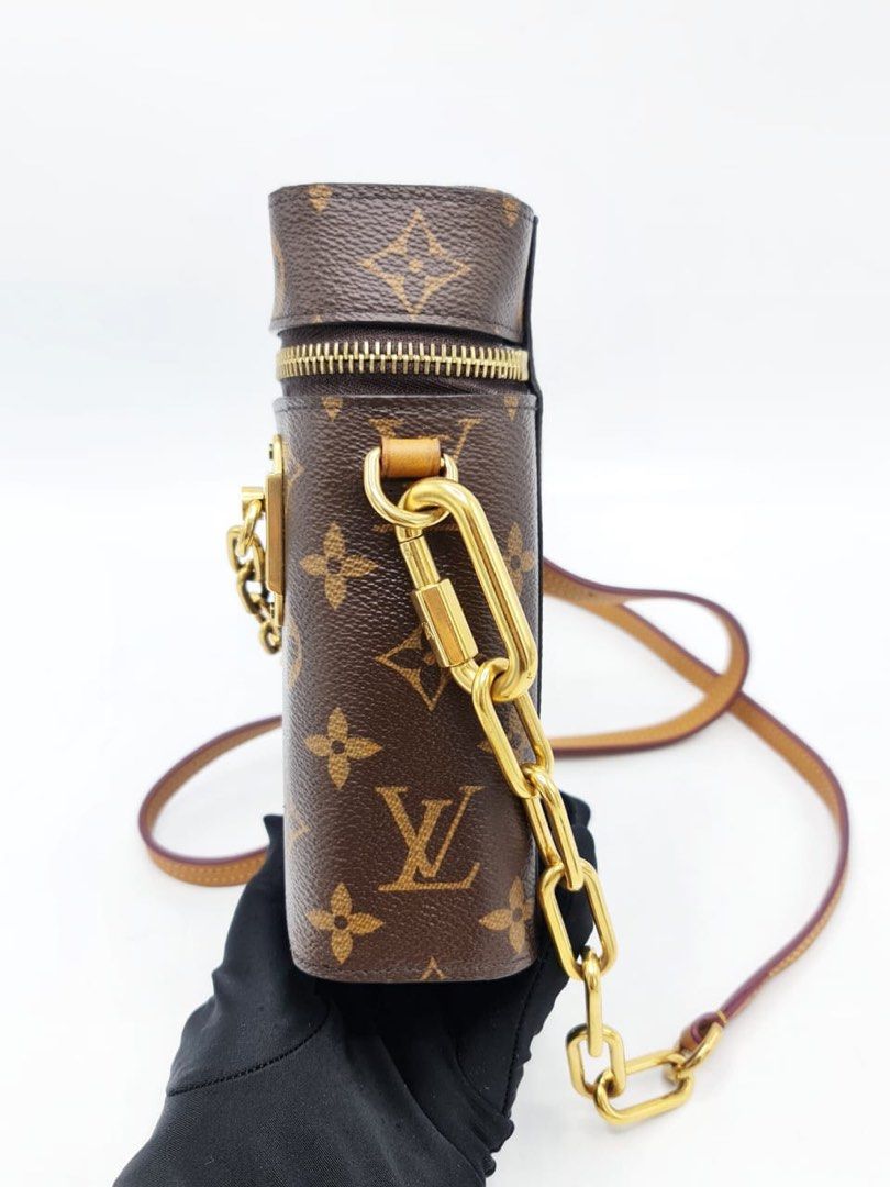 Louis Vuitton LV Unisex Phone Box Bag in Monogram Coated Canvas-Brown -  LULUX