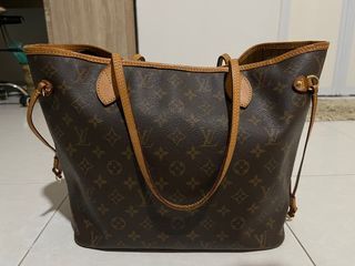 Auth LOUIS VUITTON Neverfull MM M41177 Cerise Monogram - RFID