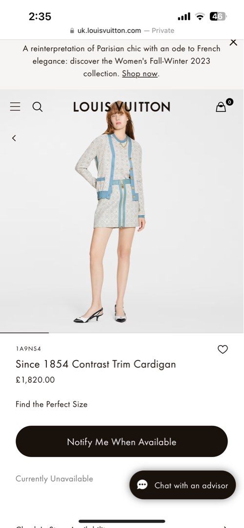 Since 1854 Contrast Trim Cardigan - Women - Ready-to-Wear