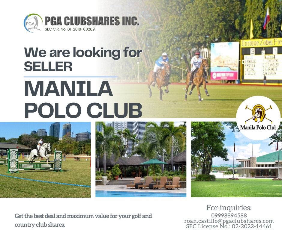 MANILA POLO CLUB SHARE, Sports Equipment, Sports & Games, Golf on Carousell