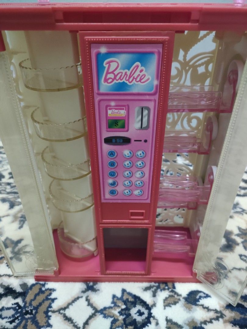 Mattel 2012 Barbie Vending Machine, Hobbies & Toys, Toys & Games on Carousell