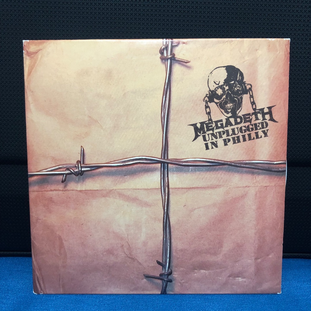 MEGADETH - Unplugged In Philly (RARE), Hobbies & Toys, Music & Media ...