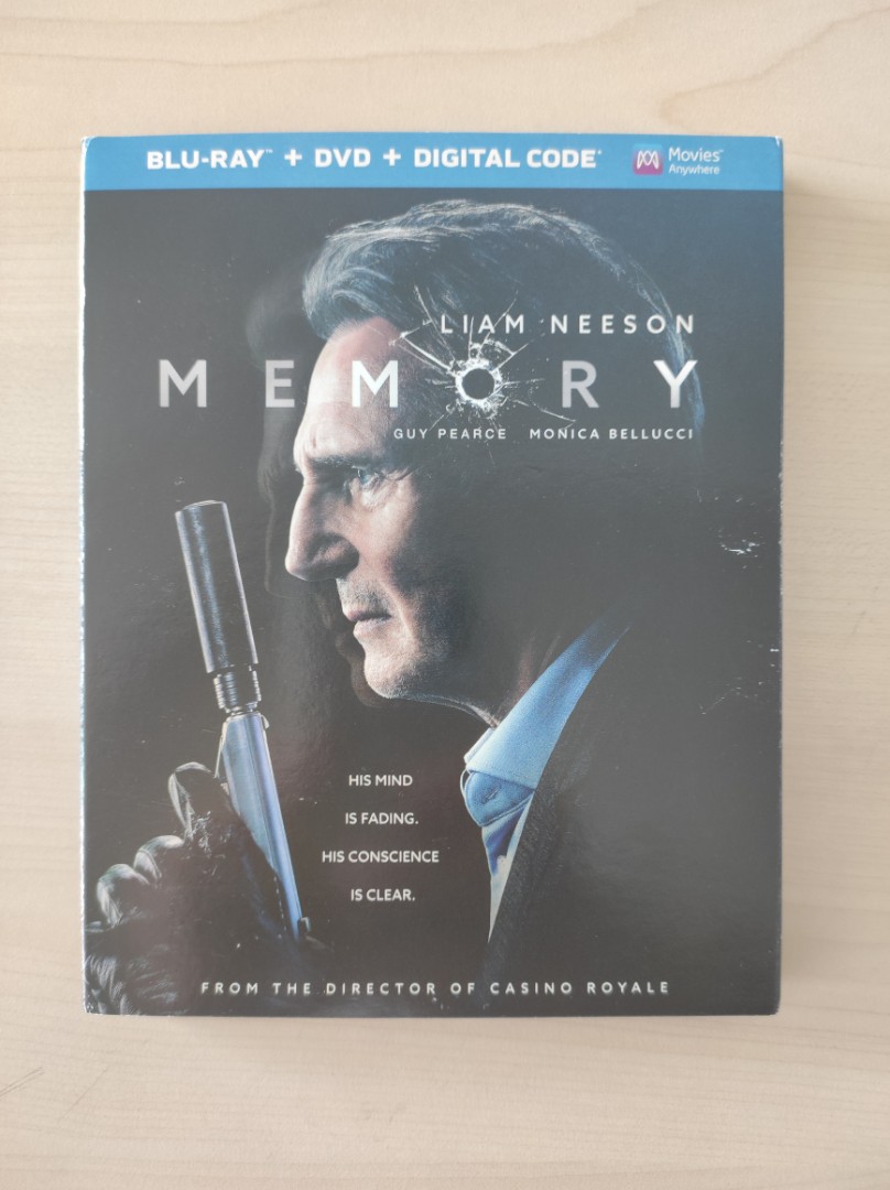 Memory - Liam Neeson - Blu-ray DVD Digital code, Hobbies & Toys, Music ...