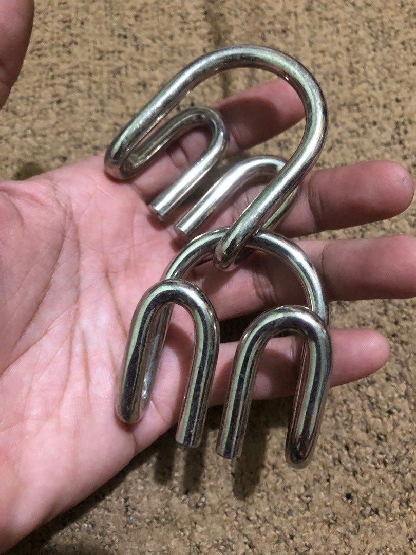 Metal puzzle toy on Carousell