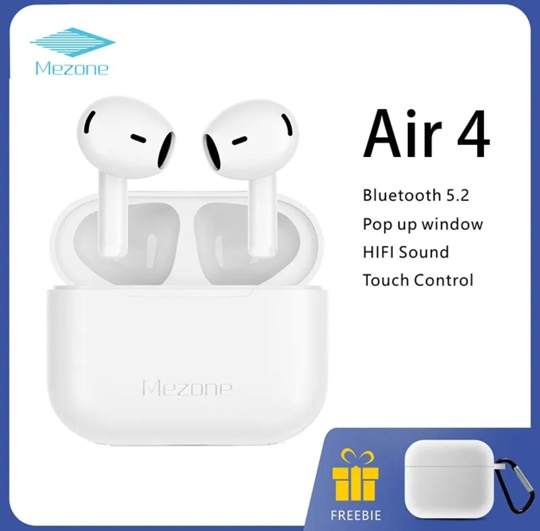 Mezone Air4 Wireless earbuds TWS Bluetooth