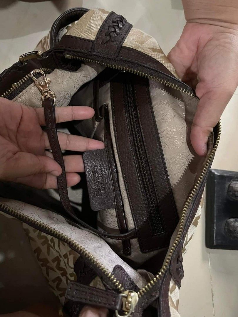 Michael kors braided handle cheap handbag
