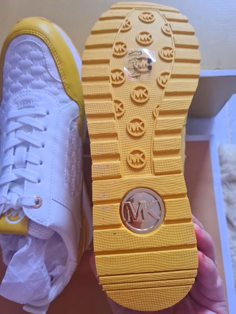 Yellow michael clearance kors shoes