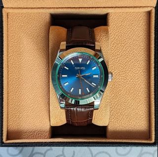 Milgauss 39mm Blue Dial SeikoMod (Custom Handmade)