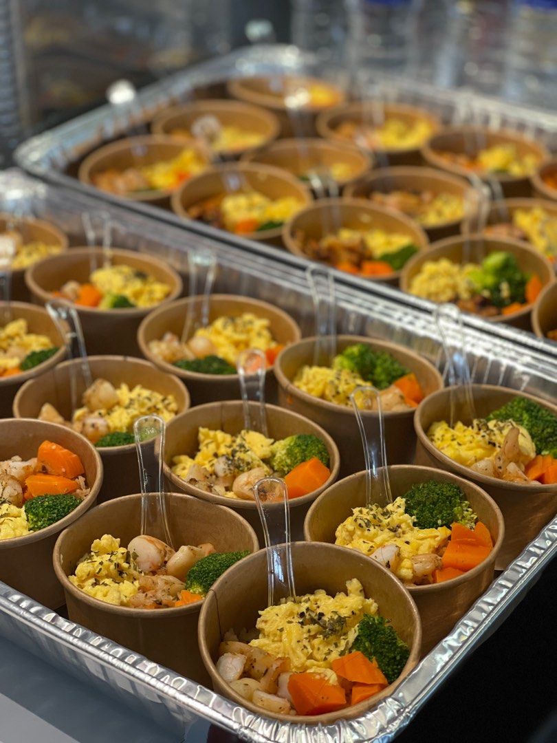 Mini rice bowls/noodles/dessert for your party!, Food & Drinks, Rice & Noodles on Carousell