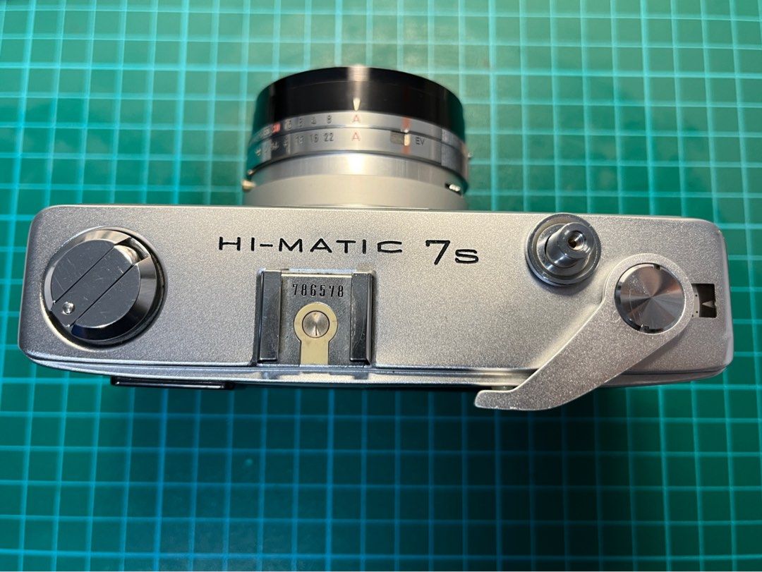 Minolta HiMatic 7s film camera (spares/repairs), Photography, Cameras