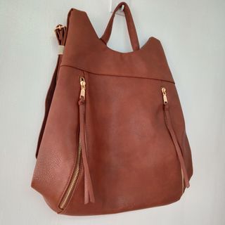 西班牙品牌MISAKO 仿皮革咖啡色背包