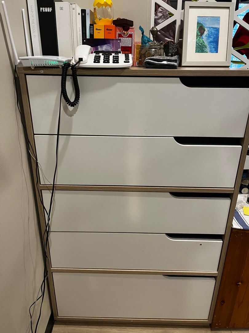 Modern Scandi Chest of Drawers on Carousell