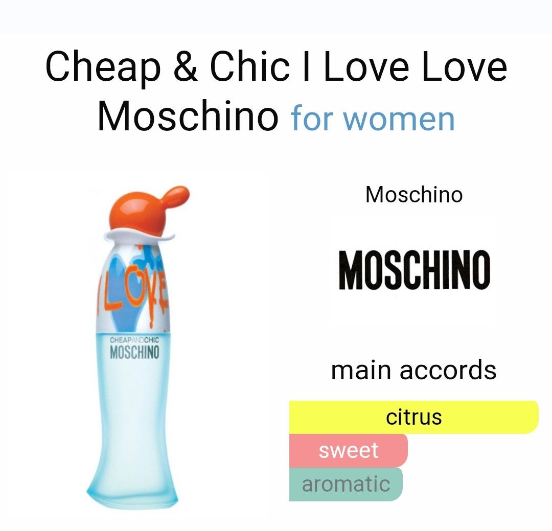 Love in love moschino clearance