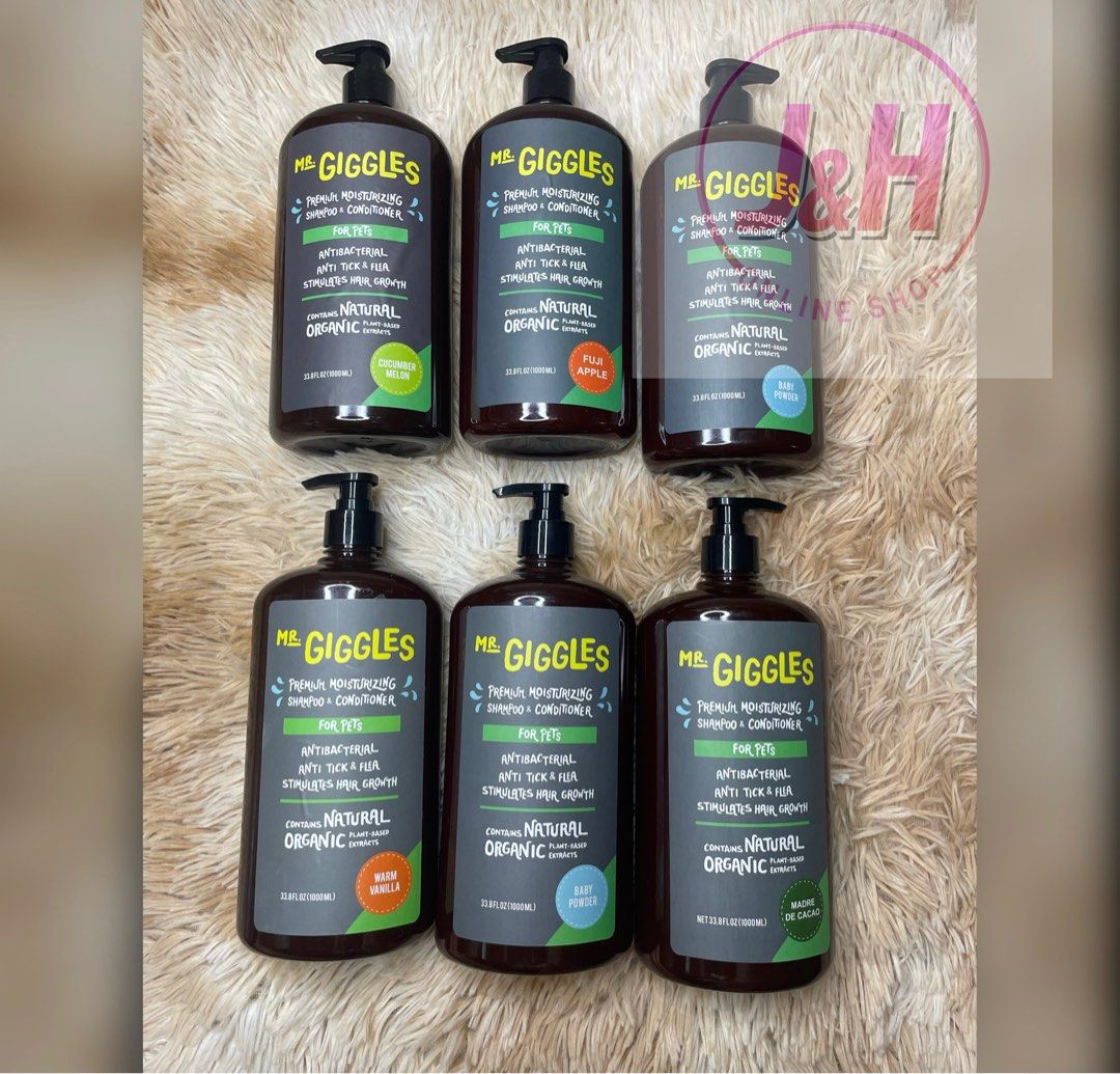 Mr giggles dog shampoo sale