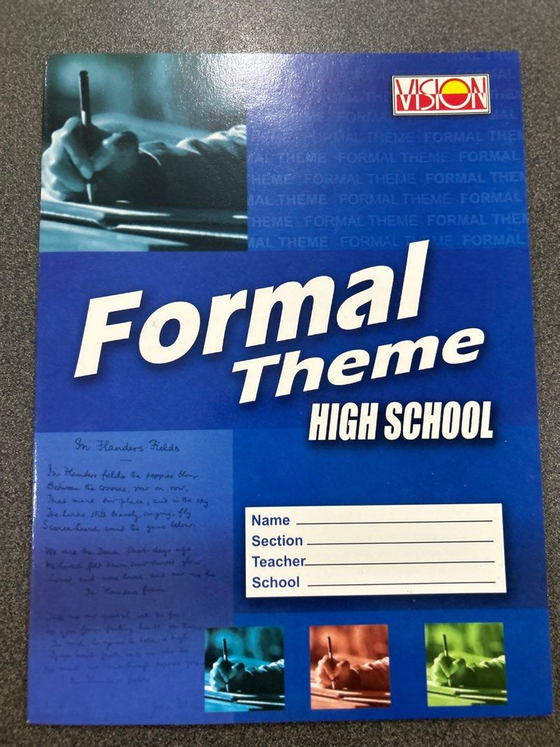 Music notebook, Formal theme (Elem.&HS), Sulating Pangwakas, Drawing