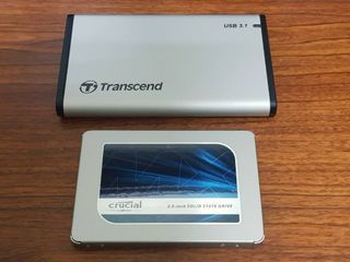 美光MX500 500GB SATA TLC 2.5吋固態硬碟(含創見2.5吋硬碟外接盒)