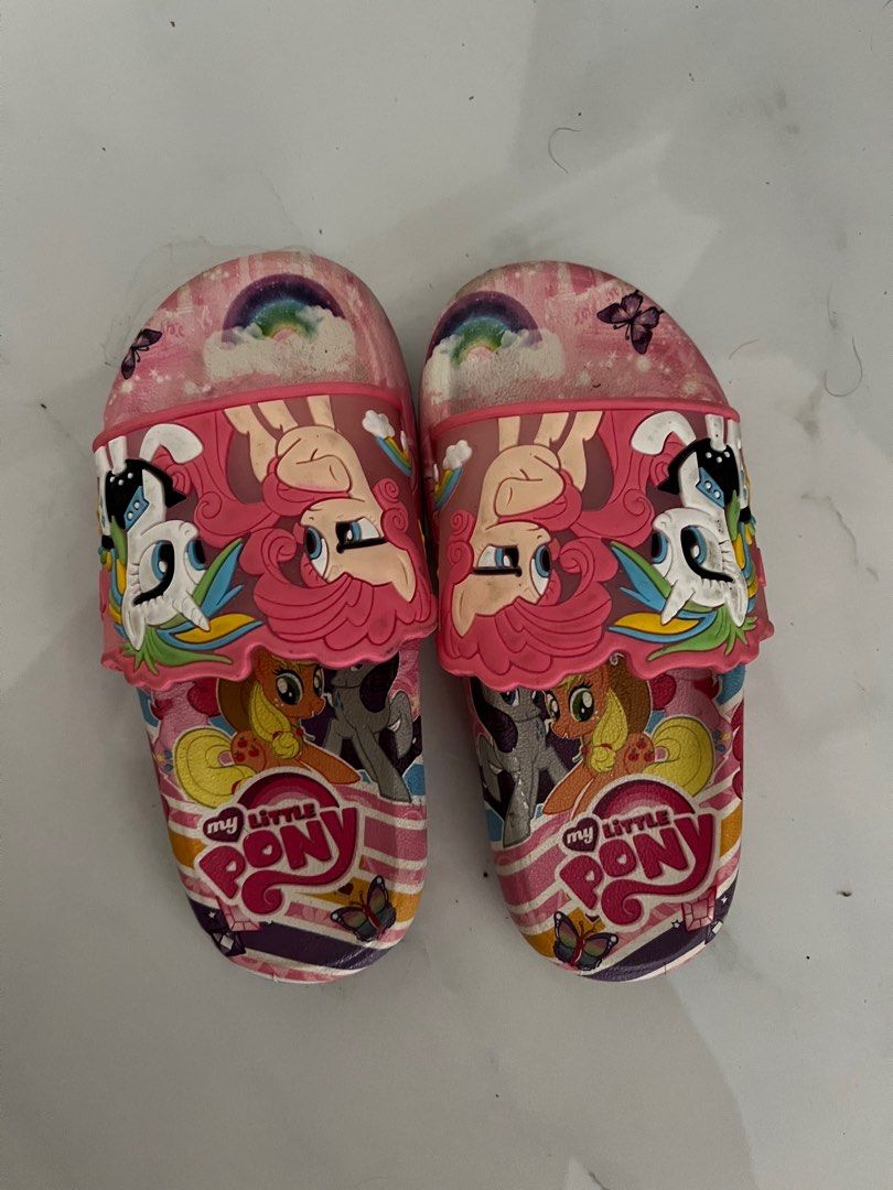 Little on sale pony slippers