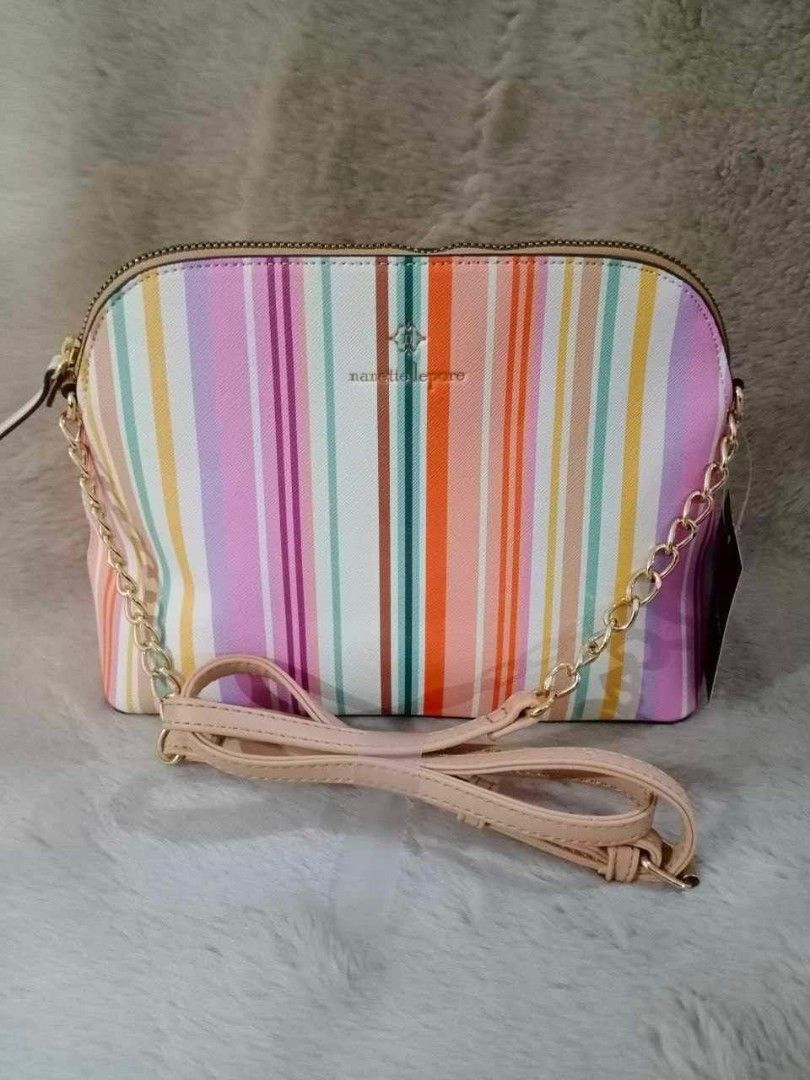 Nanette Lepore sling bags (Category: Luxury Bags & Wallets) located in Las Pinas. Submitted by younggem.d97325 (Listing ID 1248990314, Image 2). Description: Brand New Nanette Lepore sling bags 🌹 Class A quality ₱1,000/each ₱500 Reservation Fee is deductible from the total payment Payment first Payment method: Gcash Available mid September 2023 #SistahbyC&H.