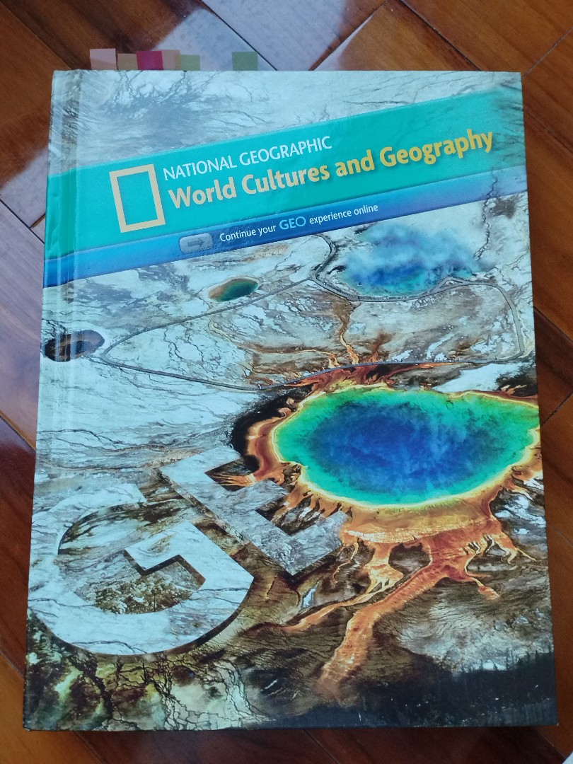 National Geographic World Cultures and Geography, 興趣及遊戲, 書本