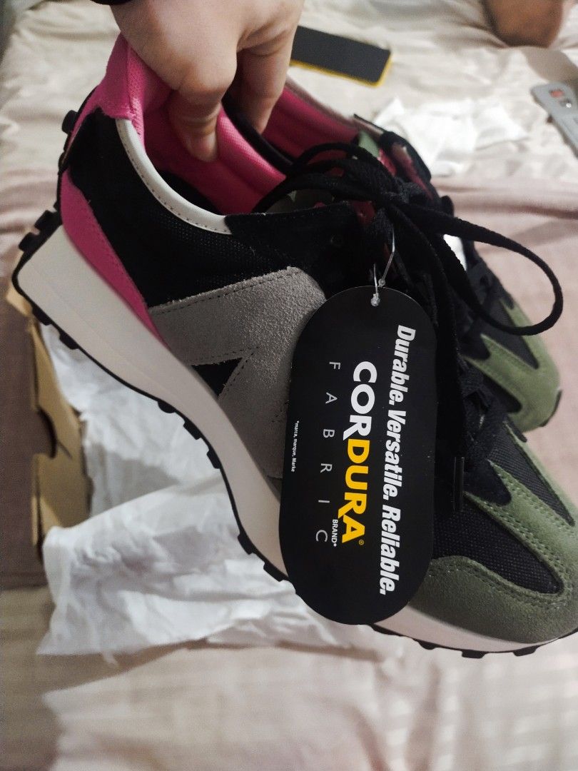 New balance 327 discount black pink