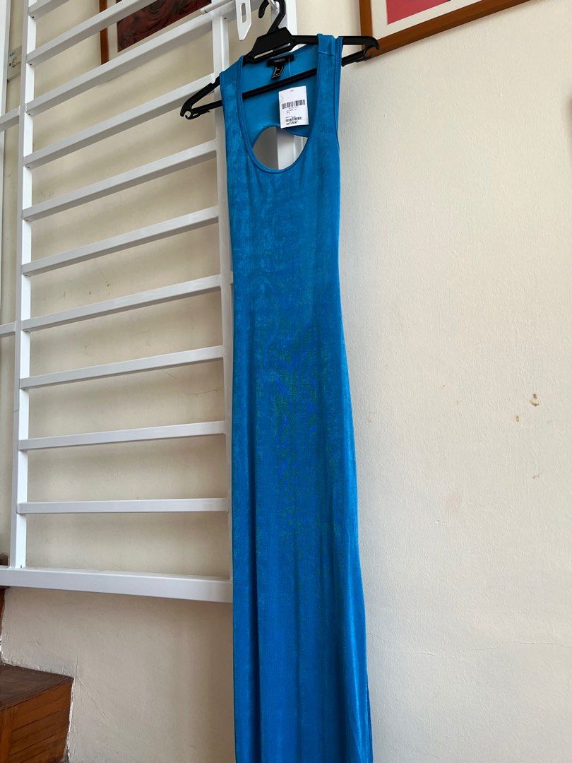 NEW forever 21 blue knit maxi dress with slit, Women's Fashion, Dresses & Sets, Dresses on Carousell NEW forever 21 blue knit maxi dress with slit, Women's Fashion, Dresses & Sets, Dresses on Carousell
