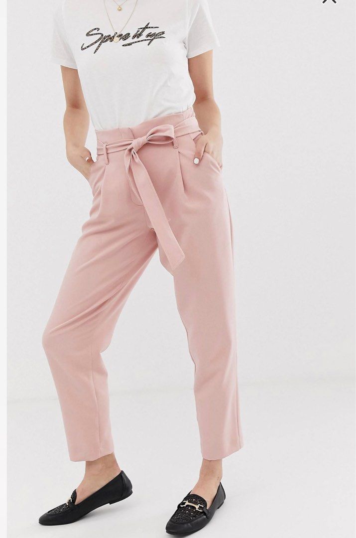 New look 2025 pink trousers