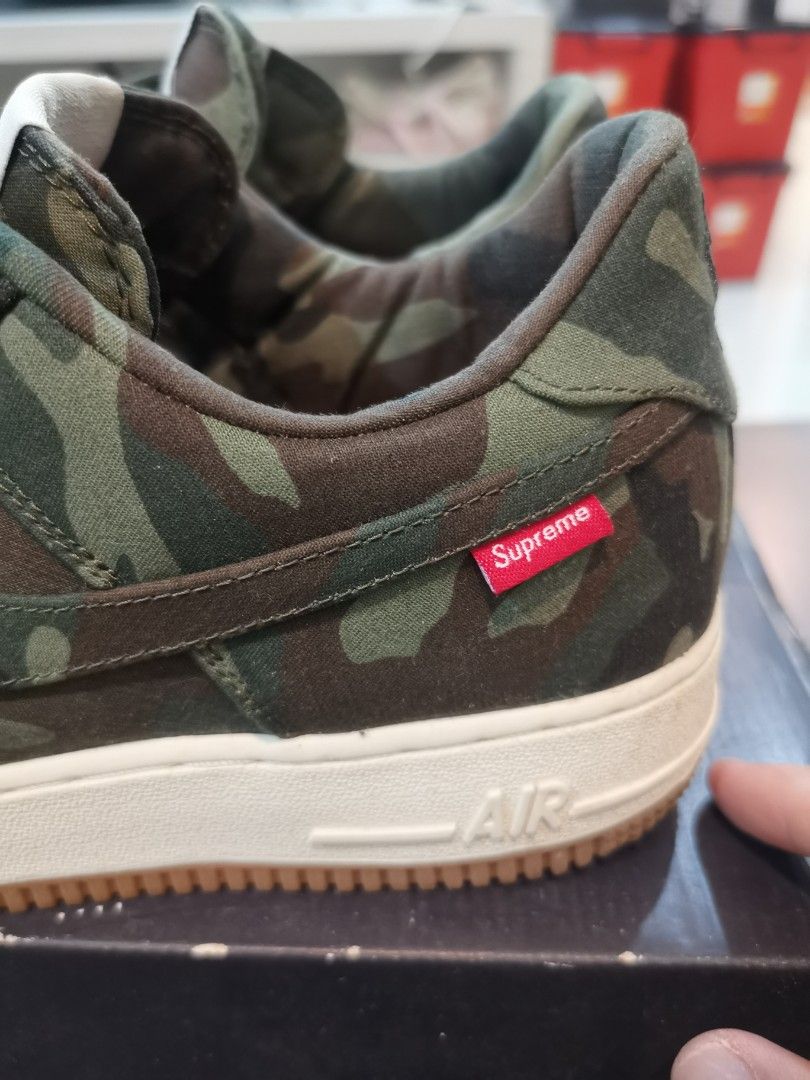 Nike Air Force 1 x Supreme Camo