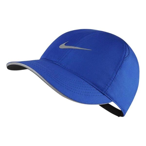 Nike Dri-Fit Aerobill Featherlight Running Cap - Blue, Men's