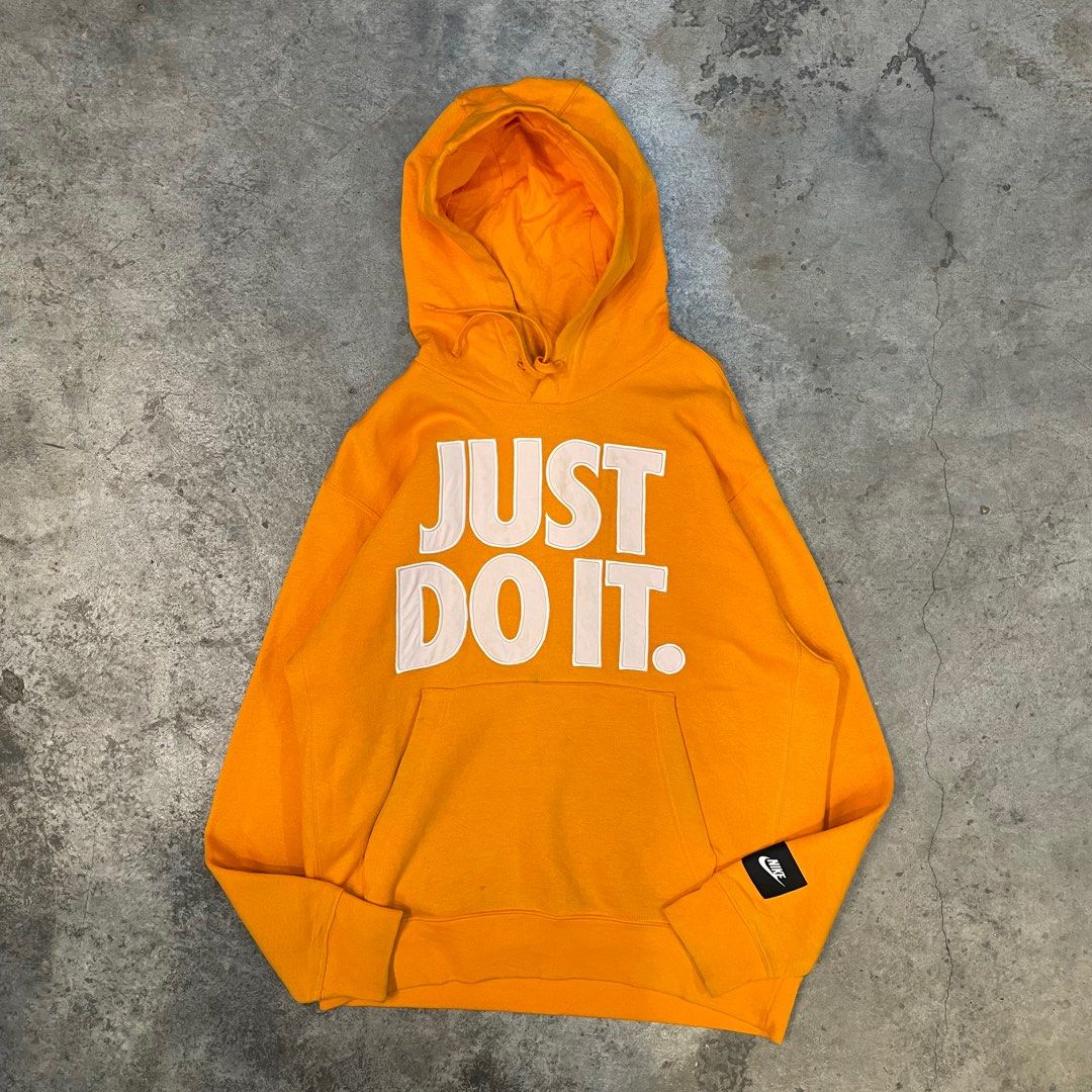Orange nike deals jdi hoodie